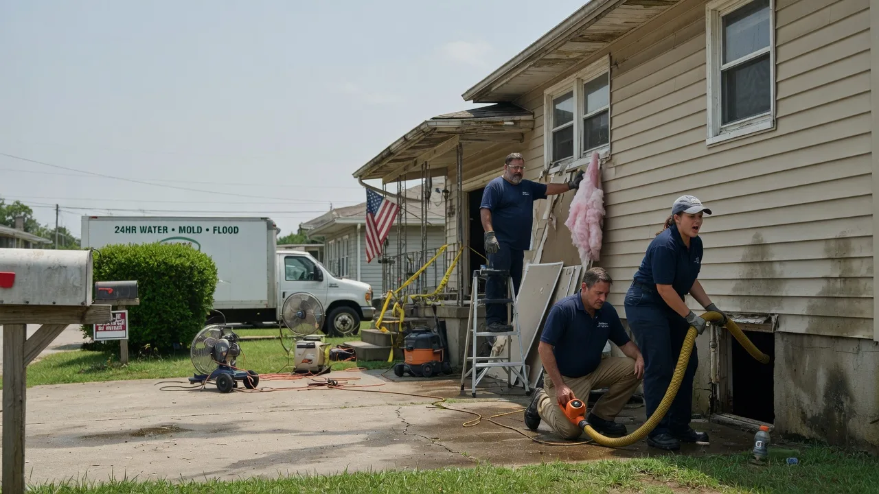 Water Damage Repair in La Place, IL near me